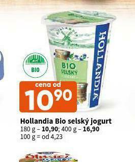 Terno Hollandia bio selský jogurt nabídka