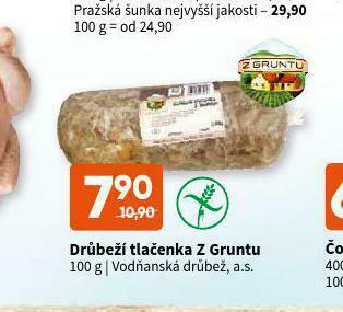 Terno Drůbeží tlačenka nabídka