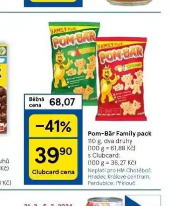 Pom bär family pack