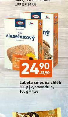 Terno Labeta směs na chléb nabídka