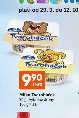 Terno Milko tvaroháček nabídka