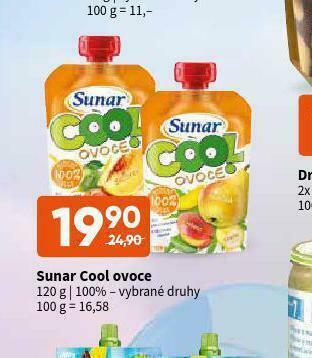 Terno Sunra cool ovoce nabídka
