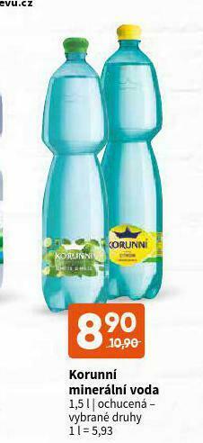 Terno Korunní ochucená nabídka
