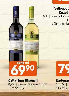 Terno Cellarium bisencii nabídka