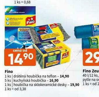 Fino houbička na sklokeramivké desky