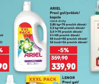 Kaufland Ariel prací prostředek nabídka