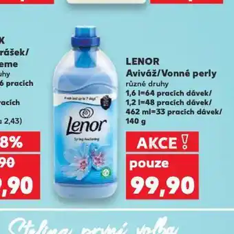 Kaufland Lenor aviváž / vonné perly nabídka