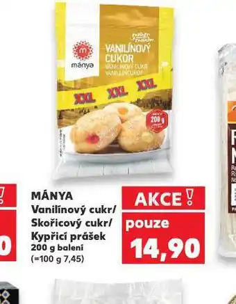 Kaufland Skořicový cukr nabídka