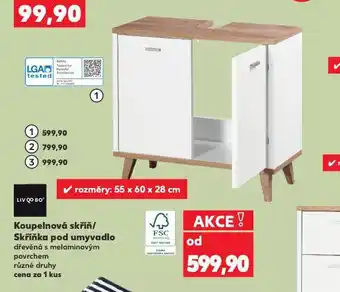 Kaufland Skříňka pod umyvadlo nabídka