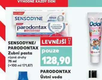 Kaufland Sensodyne zubní pasta nabídka