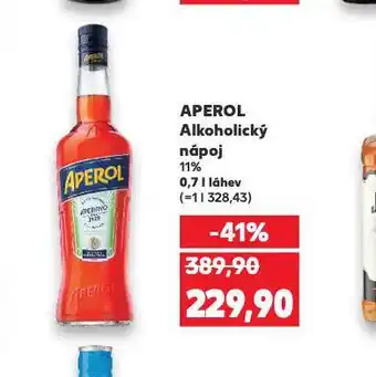 Kaufland Aperol nabídka