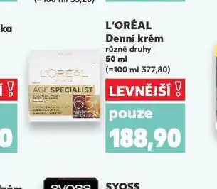 Kaufland Loreal denní krém nabídka
