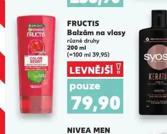 Kaufland Fructis balzám nabídka