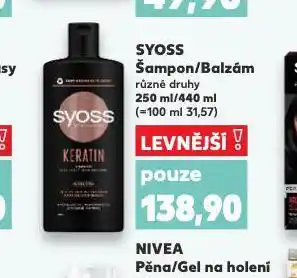 Kaufland Syoss balzám nabídka