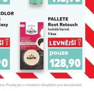 Kaufland Palette root retouch nabídka