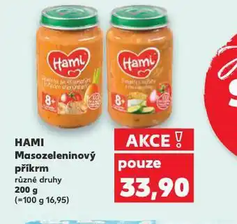 Kaufland Hami masozeleninový příkrm nabídka