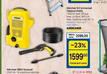 Tesco Kärcher k2 universal tlakový čistič nabídka