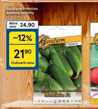 Tesco Garafarm prémium semena zeleniny nabídka