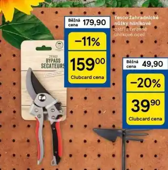 Tesco Tesco zahradnické nůžky hliníkové nabídka