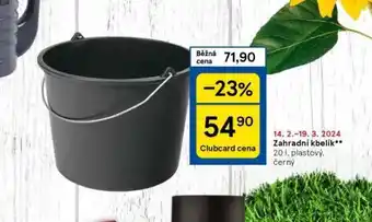 Zahradní kbelík