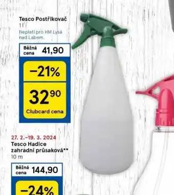 Tesco Tesco postřikovač nabídka