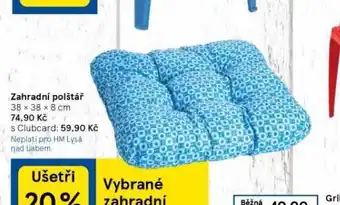 Tesco Zahradní polštář nabídka