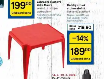 Dětský stolek stohovatelný