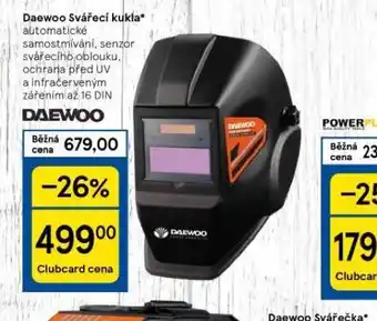 Tesco Daewoo svářecí kukla nabídka