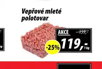 ZEMAN Vepřové mleté polotovar nabídka