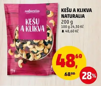 Penny Market KEŠU A KLIKVA NATURALIA nabídka