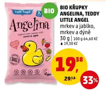 Penny Market BIO KŘUPKY ANGELINA, TEDDY LITTLE ANGEL nabídka