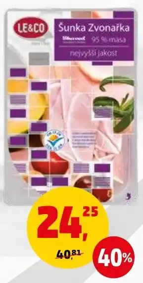 Penny Market ŠUNKA ZVONAŘKA nabídka
