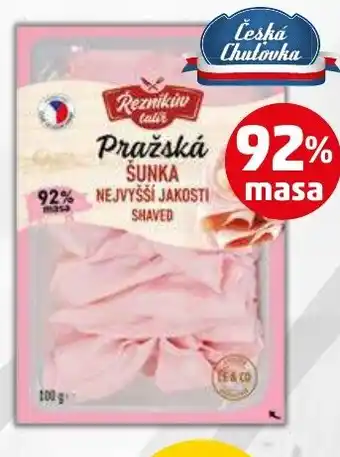 Penny Market PRAŽSKÁ ŠUNKA ŘEZNÍKŮV TALÍŘ nabídka
