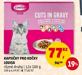 Penny Market KAPSIČKY PRO KOČKY LOUISA nabídka