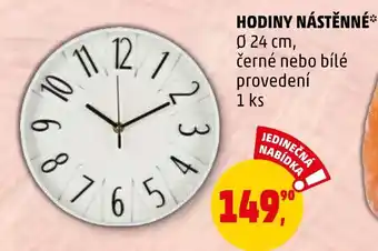 Penny Market HODINY NÁSTĚNNÉ nabídka