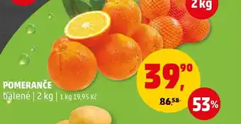 Penny Market POMERANČE nabídka