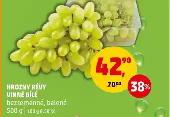 Penny Market HROZNY RÉVY VINNÉ BÍLÉ nabídka
