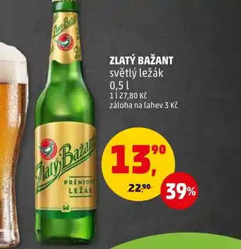 Penny Market ZLATÝ BAŽANT nabídka