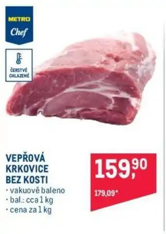 Makro VEPŘOVÁ KRKOVICE BEZ KOSTI nabídka