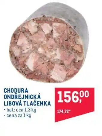 Makro CHODURA ONDŘEJNICKÁ LIBOVÁ TLAČENKA nabídka