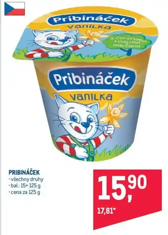 Makro PRIBINÁČEK nabídka