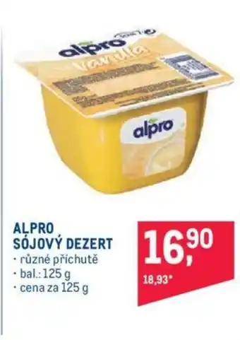 Makro ALPRO SÓJOVÝ DEZERT nabídka