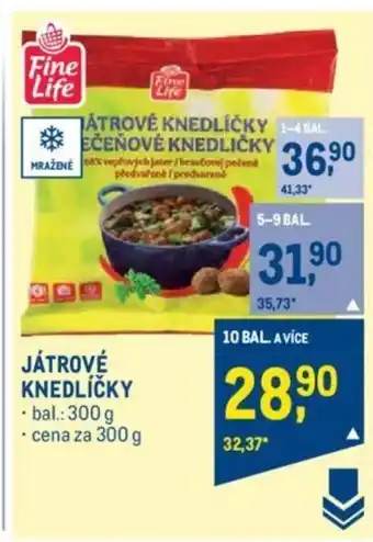 Makro JATROVÉ KNEDLÍČKY nabídka
