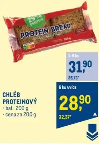 Makro CHLÉB PROTEINOVÝ nabídka