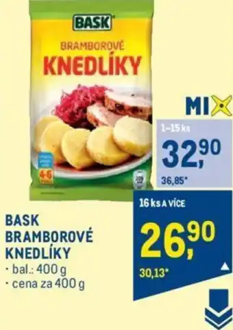 Makro BASK BRAMBOROVÉ KNEDLÍKY nabídka