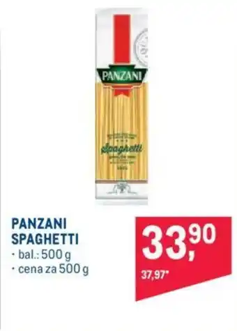 Makro PANZANI SPAGHETTI nabídka
