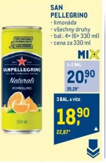 Makro SAN PELLEGRINO nabídka