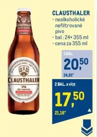 Makro CLAUSTHALER nabídka