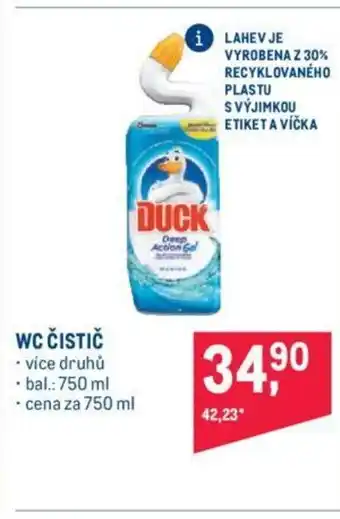 Makro WC ČISTIČ nabídka