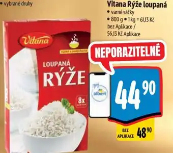 Albert Vitana Rýže loupaná nabídka